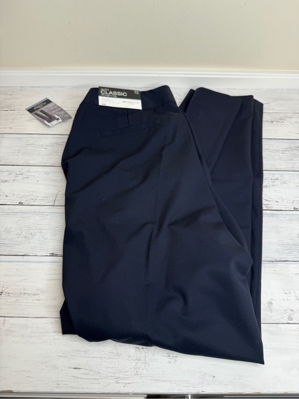 Liz Claiborne Women's Navy Dress Pants
